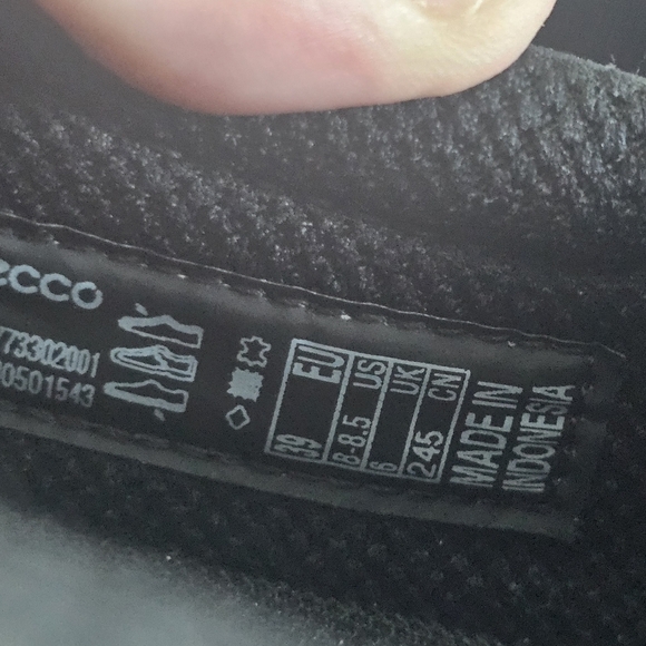 ECCO Women's Soft Classic Slip-On Sneaker Black EU 39 Comfort Athleisure - Picture 8 of 10